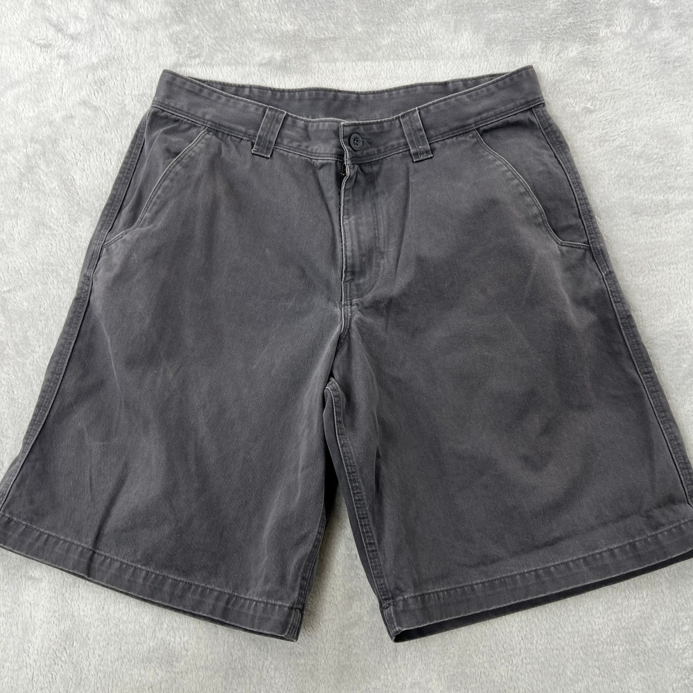 The North Face Cotton Twill Chino Shorts 34 Grey Men Gorpcore Hiking Outdoor